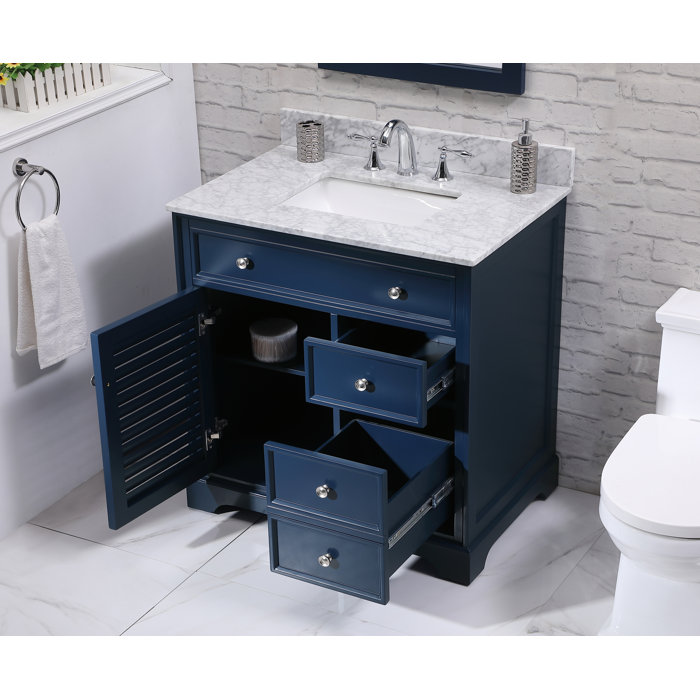 Breakwater Bay Kennesaw 36'' Freestanding Single Bathroom Vanity with